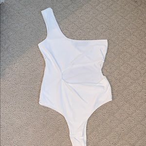 PrettyLittleThing one shoulder bodysuit